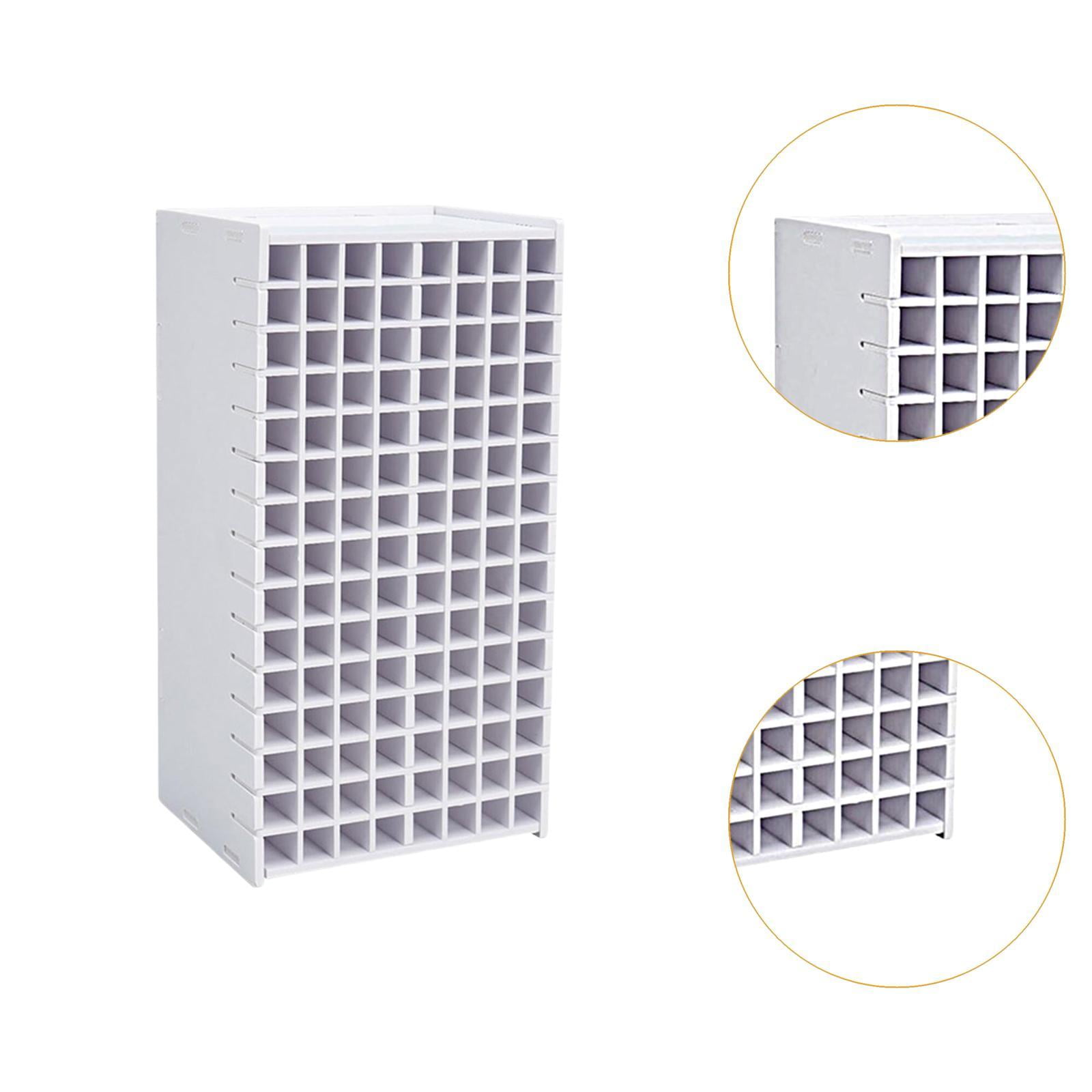 Yunhgft Art Marker Organizer 120 Holes Space Saving Craft Paint Storage Ink Bottle Stand
