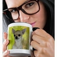 thumbnail image 2 of 3dRose, Chihuahua Portrait, 11oz Two-Tone Black Mug, 2 of 7
