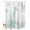 Green, variant on Split Shower Curtain for Transfer Bench, Coastal Turquoise Fabric Shower Curtains for Bathroom, Coral Starfish Jellyfish Seahorse Tub Sliding Transfer Bench Waterproof Bath Curtains 72"x84"