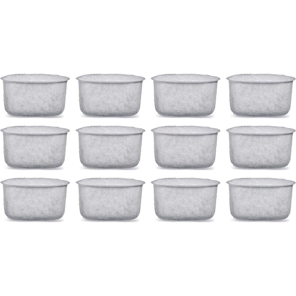 12 PCS Charcoal Water Filter For Braun Coffee Maker Brewer BRSC004. For BrewSense Drip Model