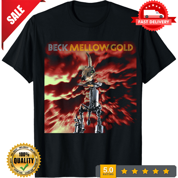 Beck Mellow Gold Men's Black T-shirt Size S-5XL, LIMITED EDITION-TH64383
