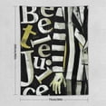 thumbnail image 2 of Beetlejuice Tapestry, Wall Hanging Decor for Bedroom Living Room Dorm, Home Decor Polyester Tapestries with Hanging Clips And Hooks, 30"x40", 2 of 9