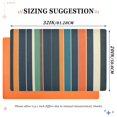 thumbnail image 6 of Yayeee Doormat for Indoor Entrance 32" x 20" Non Slippery Floor Rug, Navy Blue Stripes, 6 of 8