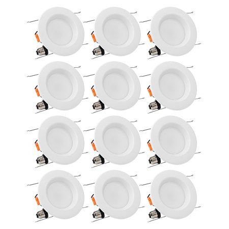 Torchstar 12 Pack 15w 5 6 Inch Recessed Lighting Led Light 5000k Daylight Torchstar 12 Pack 15w 5 6 Inch Recessed Lighting Led Light 5000k Daylight