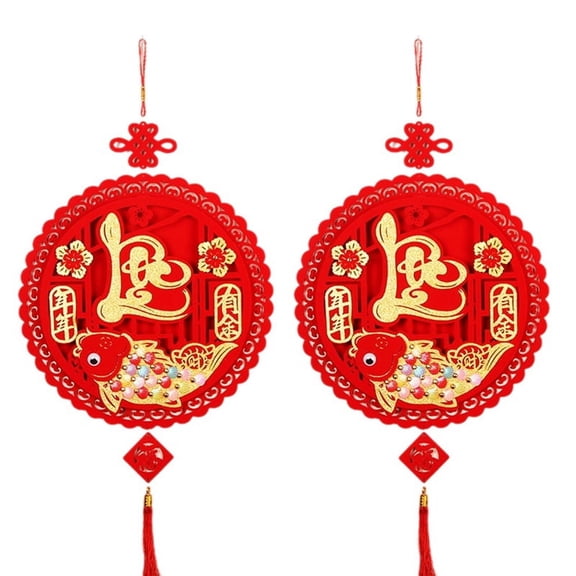 Lunar New Year Decorations Vietnamese Traditional Ornaments Wedding Supplies Holiday Wall Decorations Wedding Pendants C