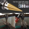 thumbnail image 5 of 4-12mm HSS Straight Groove Step Drill Bit, 5 of 5