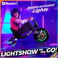 thumbnail image 3 of Razor RipRider 360 Lightshow – Trike with Rear Casters and with Motion-Activated Multi-Color Lights, 3 Wheeled Drifting Ride-On for Kids Ages 5 and Up, 3 of 5
