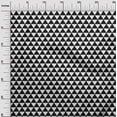 thumbnail image 2 of oneOone Silk Tabby Black Fabric Triangle Craft Projects Decor Fabric Printed By The Yard 42 Inch Wide - FS, 2 of 4