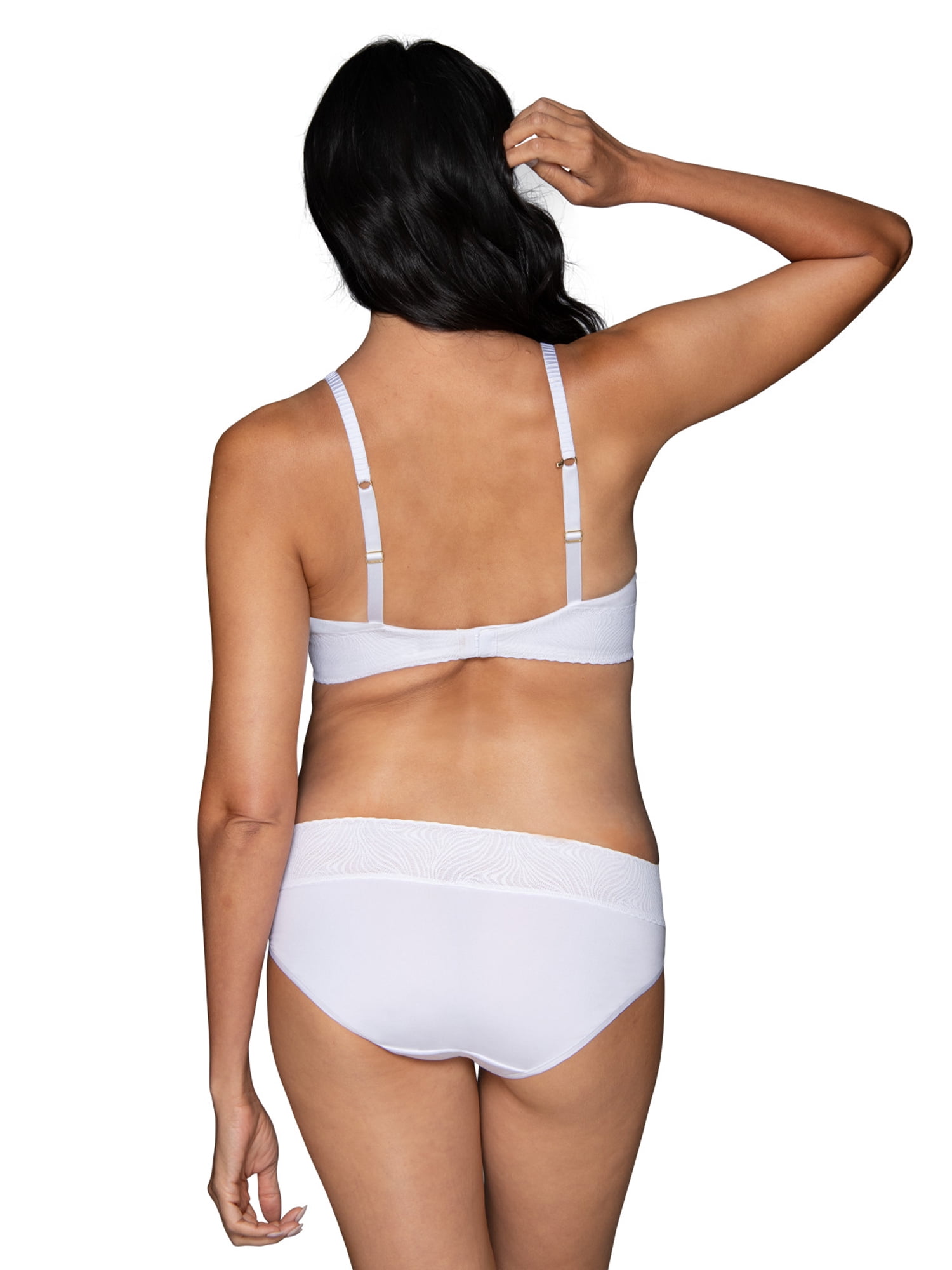 Vanity Fair Lingerie Women's Effortless Wireless Bra, Buttery Soft and Lightweight, Style 77164