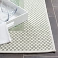 thumbnail image 6 of SAFAVIEH Machine Washable Rug Indoor/Outdoor Bermuda Collection - Bermuda David Plaid Indoor/Outdoor Area Rug, Green/Ivory, 8' x 10', 6 of 13