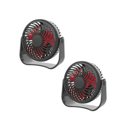 

2PCS NGHnuifg Cooling Fans For Home Mini Fans Rechargeable Fan For Camping Mini Handheld Fan Clamp Fan Rechargeable Cold Air Fans