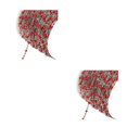 thumbnail image 2 of Naiovety Cadena de acero inoxidable de moda con cuentas de esmalte de colores para la fabricación de joyas Steel+red Acero+rojo 2Conjunto, 2 of 6