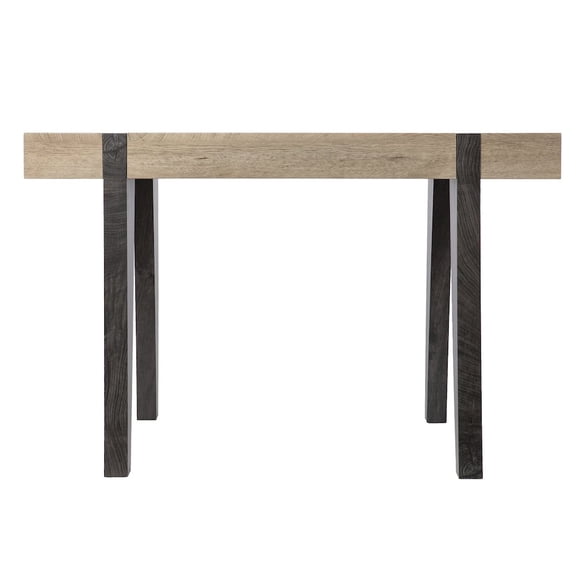 SEI Furniture Ayleston Engineered Wood Multipurpose Desk in Natural/Black