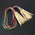 thumbnail image 4 of 18Pcs 120cm Circular Knitting Needles Set Professional Colorful Tube Circular Knitting Crochet Needles, 4 of 8