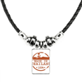 thumbnail image 1 of reino de tailandia kayak ilustración collar a mano colgante de cuerda de cuero Unbranded M, 1 of 3