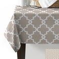 thumbnail image 3 of Geometric Rhombus Morocco Table Cloth Waterproof Dining Tablecloth for Table Kitchen Decorative Coffee Cuisine Party Table Cover, 3 of 6