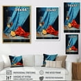 thumbnail image 4 of Designart "Crisp Cavas Sparkle I" Wine Floater Framed Wall Art Prints, 4 of 5