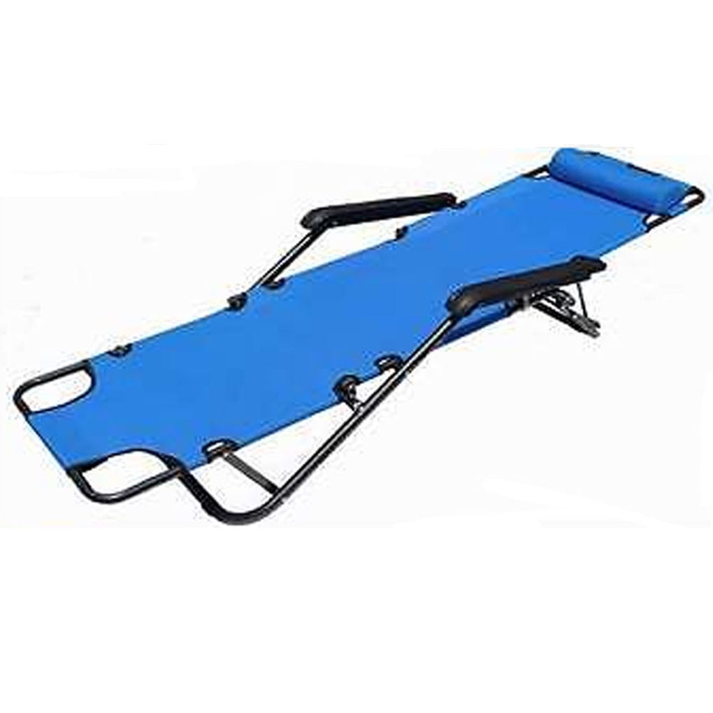 RHC-202 Portable Outdoor Foldable Chaise Lounge Chair Bed Beach Camping