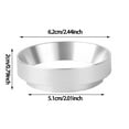 thumbnail image 3 of Mini Crock Pot for Scents Silicone Reusable Containers for Food Cook Ring Silicone Ring of Power Silicone Copper Canisters Crock Pot Replacement Parts Simply Modern Large Canning Jar Rings, 3 of 8