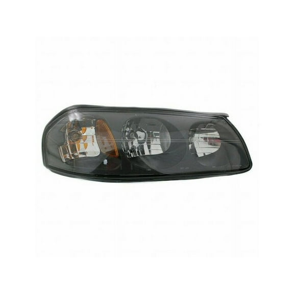 Left Driver Side Headlight Assembly - Compatible with 2000 - 2004 Chevy Impala (Up To 2/5/2004) 2001 2002 2003