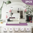 thumbnail image 2 of Wekvgz 2 Pcs Sewing Machine Muffling Mat Foot Pedal Mat No Slip Sewing Machine Pad Multipurpose Sewing Machine Mat Sewing Machine Accessories for Quilting Embroidery, 2 of 10