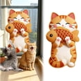 thumbnail image 1 of Cat Scratching Pad Wall Mounted Space Saving Vertical Protector Mat for Indoor Felines Stretch Exercise Cute Design Self Strips Easy Installation No Damage Angle Use, 1 of 3