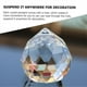 thumbnail image 5 of Prism Hanging Crystal Pendants for Home Furnishings Transparent Crystal Fengshui Ornament 5Pcs, 5 of 5