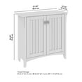 thumbnail image 4 of Pemberly Row Petite Armoire de Rangement avec Portes et Tablettes en Noir Vintage, 4 of 7