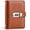 Brown2, variant on 100-Slot Lockable Savings Book with 3-Digit Combination Lock, Cash Challenge Budget Binder with Clear Money Sleeves, Banknote Collection Album, Libro Para Ahorrar Dinero for Savings Goals, Black