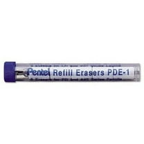 eraser refills, pde1, 5/tube, sold as pack of 2