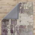 thumbnail image 3 of Jaipur Living Matcha Handmade Abstract Gray Purple Area Rug 5'X8', 3 of 4