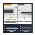 thumbnail image 4 of "2pk Lámpara Led Larga Tira Pared 3 Tonos Interior Exterior 100cm " Belug, 4 of 5