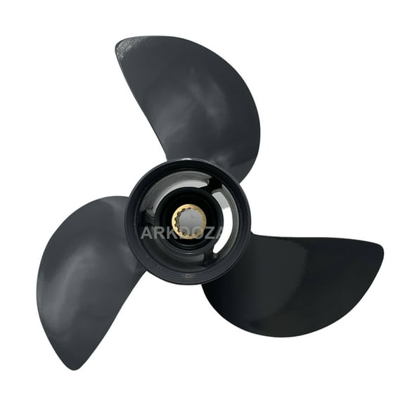 Boat Propeller 11 1/4x13 for Honda Outboard 50-60HP Aluminum 13 Tooth OEM NO:58130-ZV5-000ZA 11.25x13