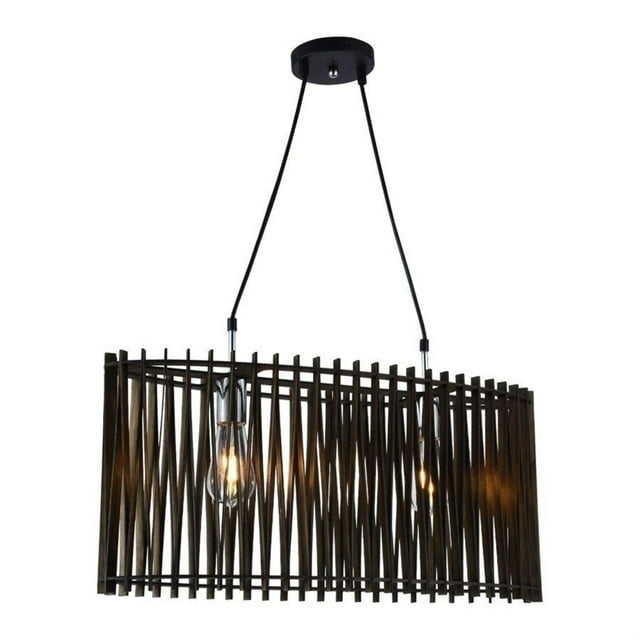 Xtricity - Pendant Light, 25.5 '' Width, From Casino Collection, Brown