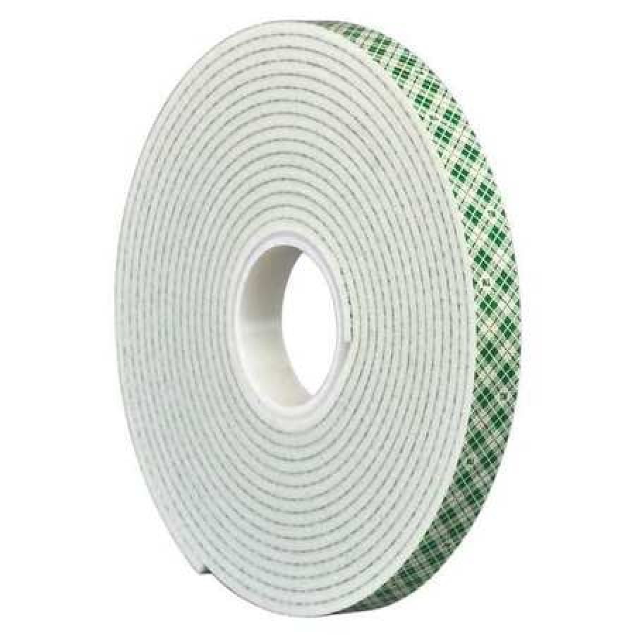 3M 4008 DOUBLE COATED URETHANE FOAM TAPE 1 IN X 36 YD 1/8" THICK *SAME DAY SHIP 