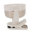 thumbnail image 1 of Portátil En El Ventilador, Ventilador USB Recargable Silencioso 360 Ventilador Pequeño Rotativo Con 4 Velocidades Ventilador De Mesa Personal Con Abrazadera Resistente Para, 1 of 7