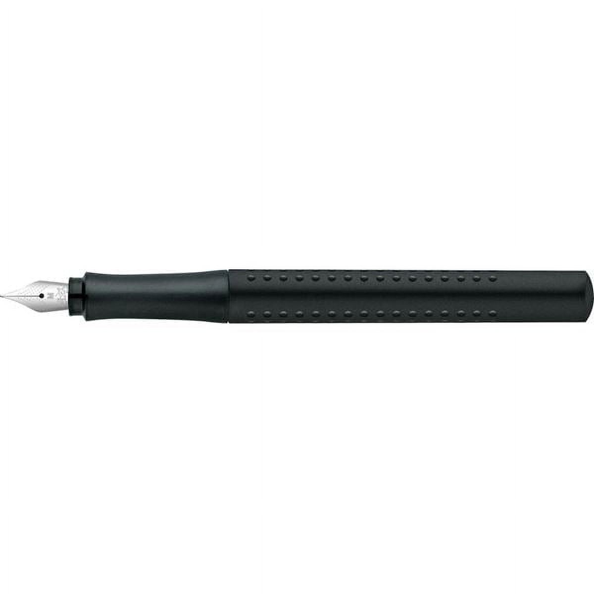 Faber-Castell Grip 2011 Black Fountain Pen - Medium