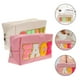 thumbnail image 3 of BRIGHTFUFU Bolsa de cosméticos de Pu, 2 uds., bolsas de maquillaje, bolsa de almacenamiento portátil, bolsas de cosméticos impermeables, 3 of 7