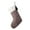 Coffee, variant on Zeiwohndc Tassels Accent Holiday Stocking Spacious Space Embroidered Burlap Linen Sock