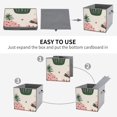 thumbnail image 7 of Collapsible Oxford Fabric Storage Cubes with Handles, Large Mid Foldable Oxford Cloth Bins Set of 2/6, Closet Organizers for Shelves Clothes Home Kitchen Toy - Snow Cake Gift Christmas-2, 7 of 7