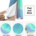 thumbnail image 4 of Peel and Stick Wallpaper Waterproof Galaxy fantasy pastel colors Wall Mural Decor Self Adhesive and Removable 69in x 98in, 4 of 8