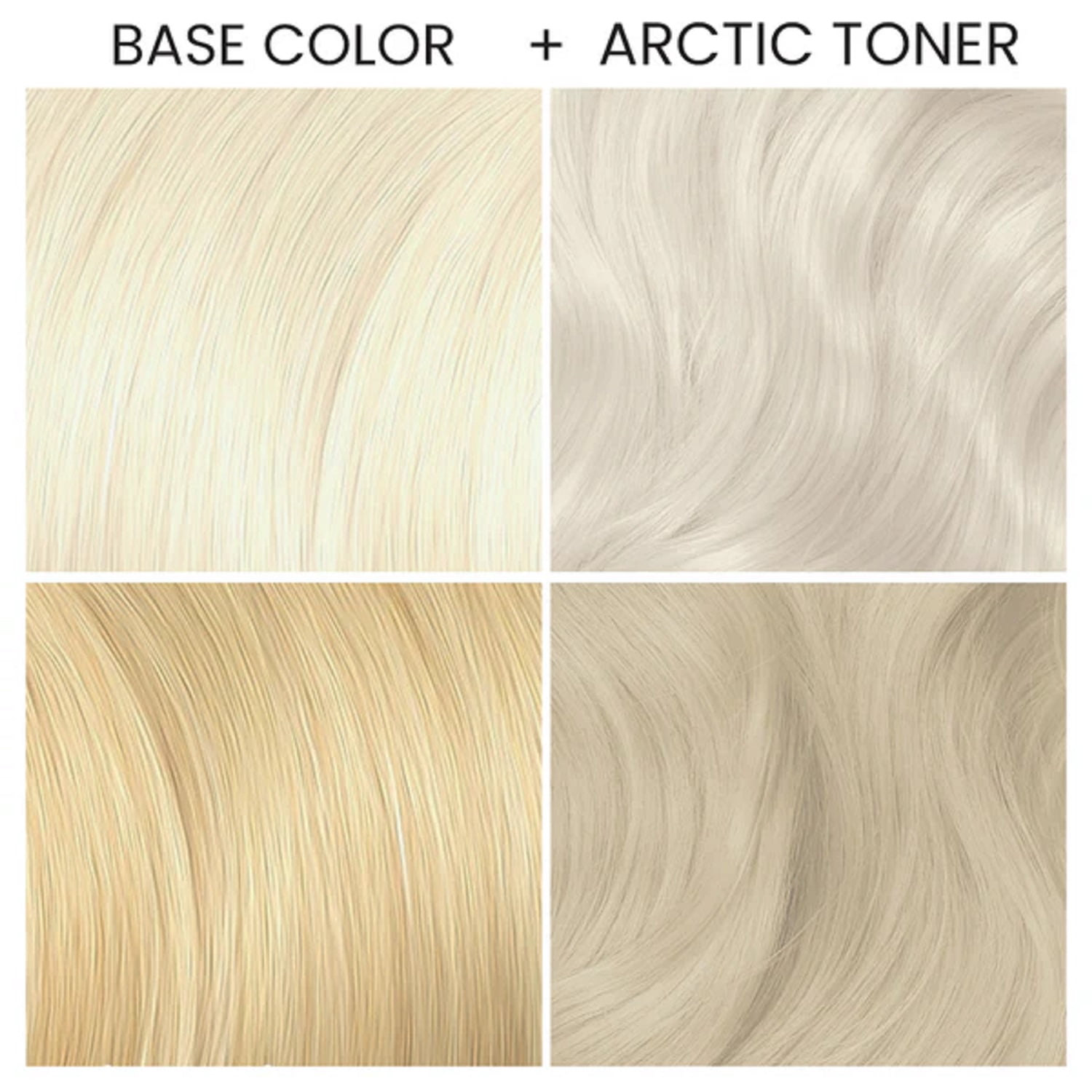 Arctic Fox Toner 5.6 oz. / 165 ml Semi-Permanent Vegan Hair Dye Color Cruelty-Free