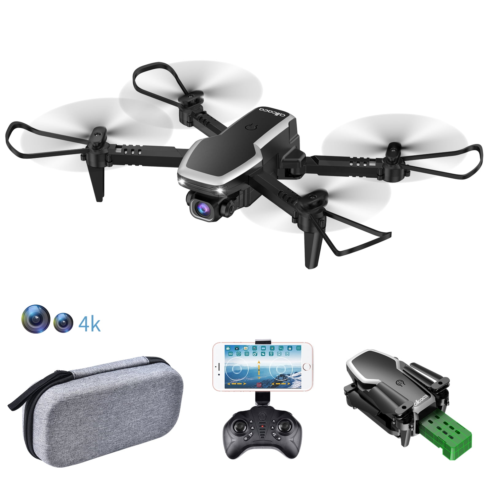 AAA Drone pro DJI GPS 4k HD Professional Dual Camera Foldable RC Mini Quadcopter 