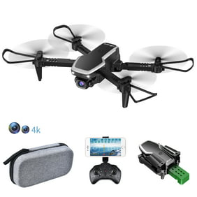 2021 S171 Foldable RC Drone with 4K HD Dual Cameras, Mini Drone FPV RC Quadcopter GPS Return One Key Operation for Beginners Kids Adults