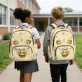 thumbnail image 2 of Yspwyqan Kids Backpack Set for Elementary, Backpack and Lunch Box Set 4 Piece, Cute Bee 600D Polyester Casual Daypack with Water Bottle Bag for Ages 8-15, 2 of 7