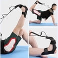thumbnail image 3 of Yoga Straps for Stretching and Exercise | 8ft Durable Stretch Strap for Leg Flexibility, Yoga and Pilates, Lightweight Design, 3 of 5