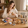 thumbnail image 7 of HaiSphere 3D Beaded Animal Kit Cute Puppy Beading Kit - Diamond Art Kits for Adults, DIY Making Kits Jewelry Craft Beads, Arts and Crafts Bead Kit Hobby Set,White, 7 of 7
