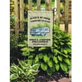 thumbnail image 3 of Printtoo Tan Always At Home Wherever We Roam Big Travel Trailer Camping Flags Personalized Outdoor GardenFlagsCamp Decor Accessory Double SidedFlags12.5x18 Inches, 3 of 4