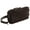 Black, variant on Unisex Double Pocket Polyester Fanny Pack, Black