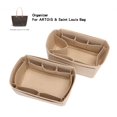 thumbnail image 4 of Organizador de inserción para bolso Goyad ARTOIS MM PM, bolso de mano de lujo para mujer, bolso interior de viaje, bolsa moldeadora con forro para cosméticos, 4 of 5